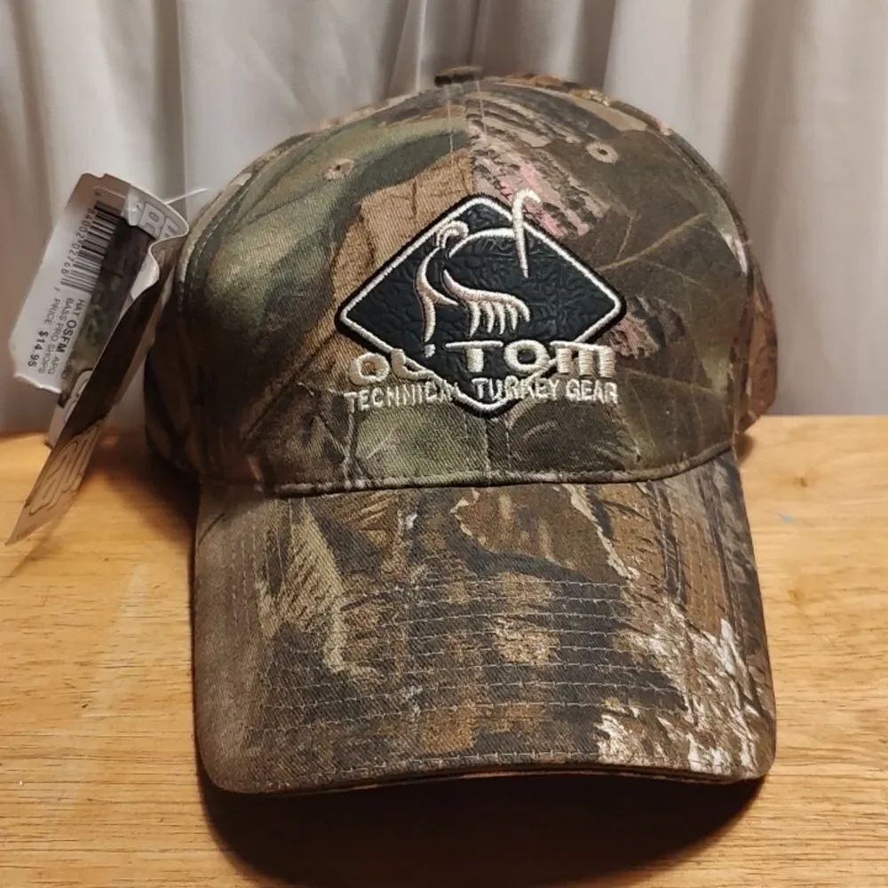 Ol' Tom Technical Turkey Gear Sliderback Hat - New With Issue